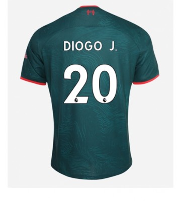 Liverpool Diogo Jota #20 Tredjedrakt 2022-23 Kortermet